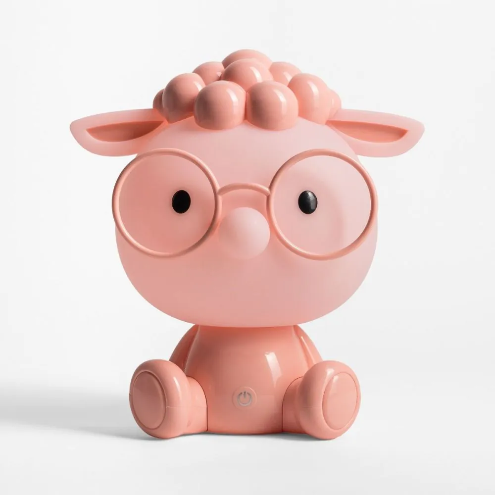 ZUMA LINE LED НАСТОЛНА ЛАМПА SHEEP 3W 4000K РОЗОВА