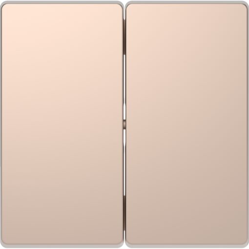 MTN3400-6051 Лицев панел за сериен ключ/бутон метален шампанско System Design