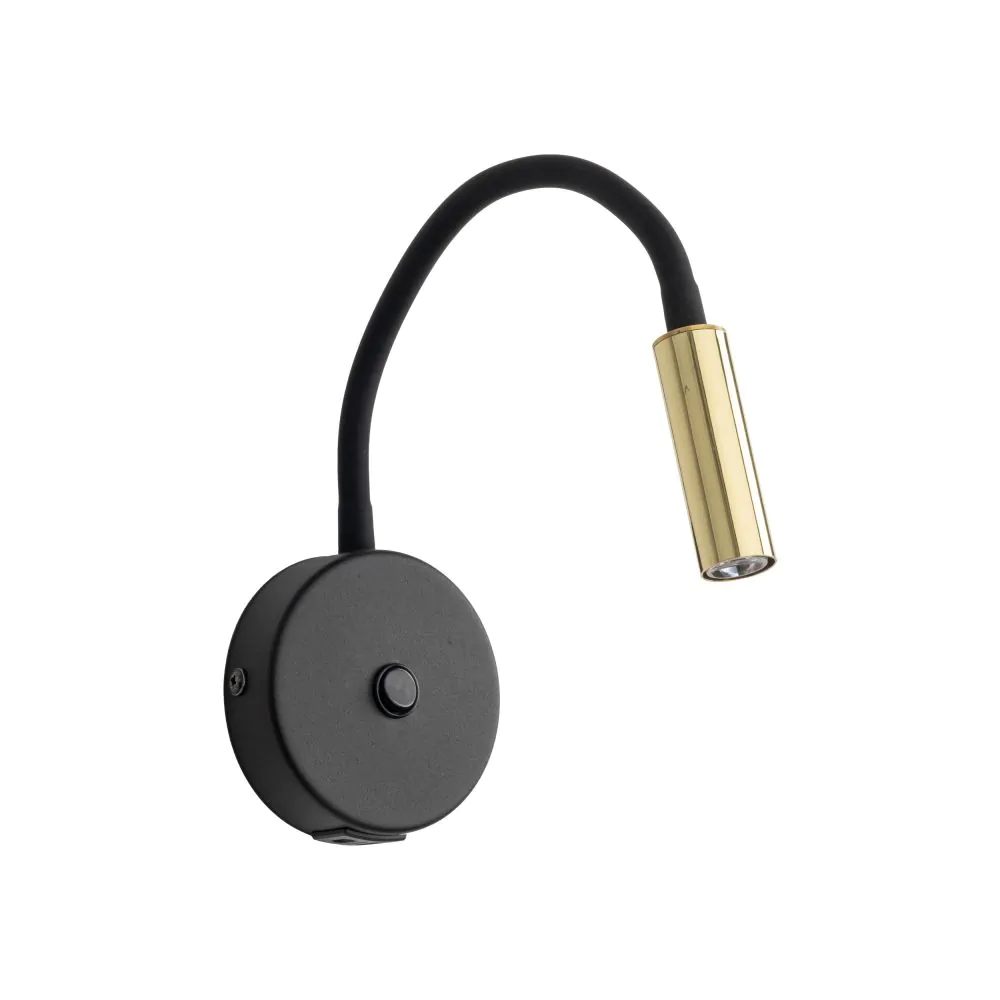TK LIGHTING АПЛИК+USB ПОРТ LAGOS 10201 1XG9 ЗЛАТО