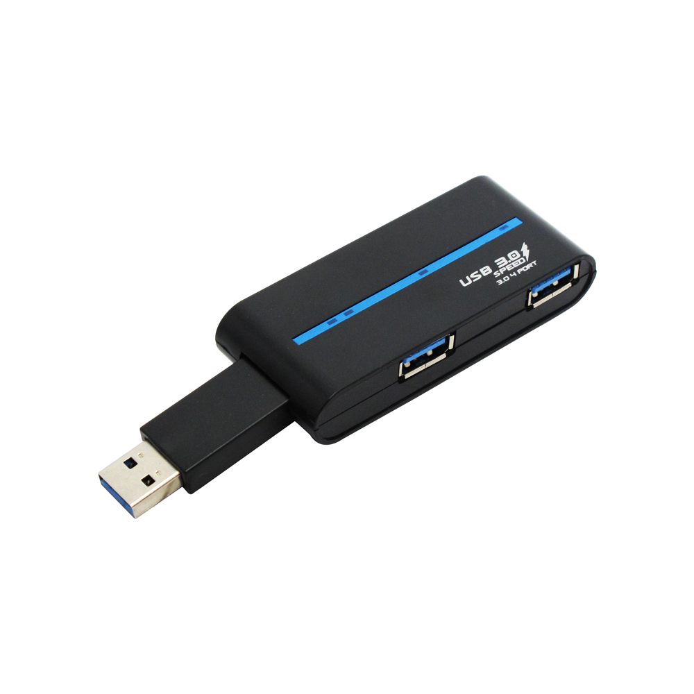 USB хъб No Brand, USB 3.0, 4 Порта, Бял - 12060 D-12060 4 USB хъб No Brand, USB 3.0, 4 Порта, Бял - 12060 - Image 2