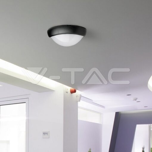 12w Led Овално Тяло Външен Монтаж Черно Тяло Ip66 Топло Бяла Светлина - 1350 - Image 13