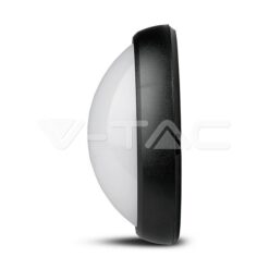 12w Led Овално Тяло Външен Монтаж Черно Тяло Ip66 Топло Бяла Светлина - 1350 VTAC-1350