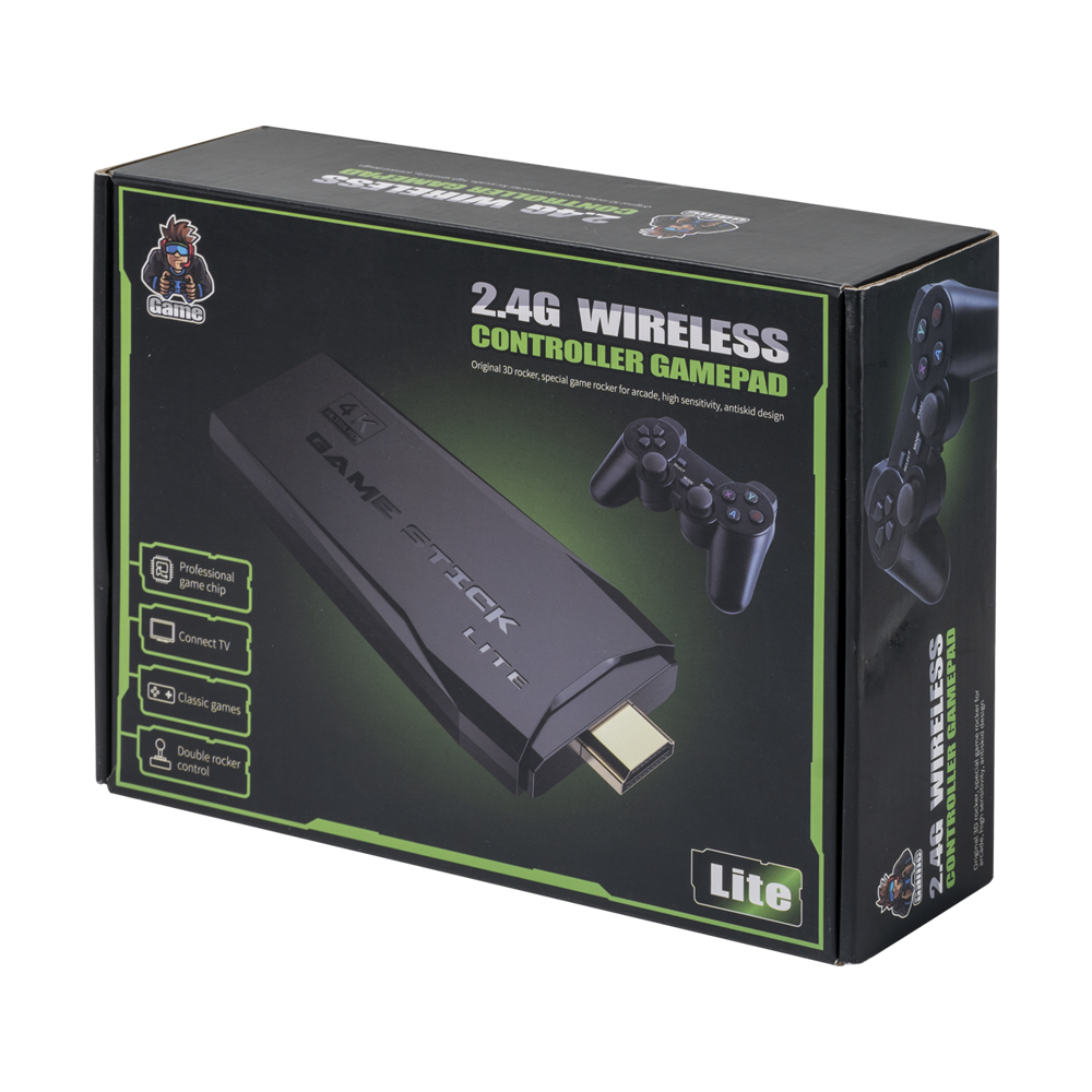Игрова конзола No brand D600, 10000 Вградени игри, HDMI, Черен - 13042 D-13042 3 Игрова конзола No brand D600, 10000 Вградени игри, HDMI, Черен - 13042 - Image 2