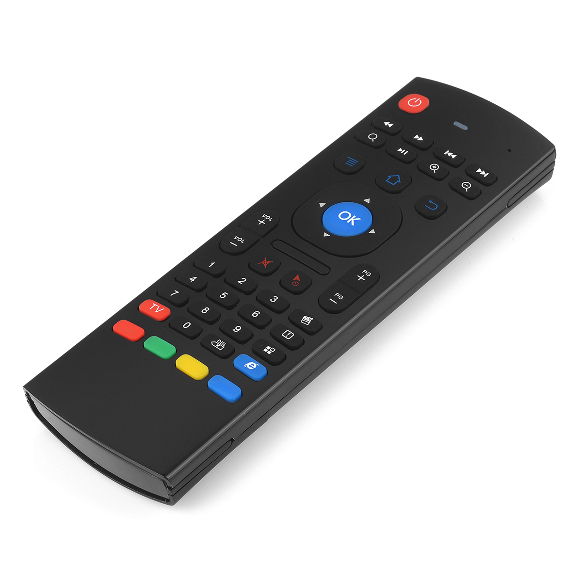 Универсално дистанционно No brand MX3, Air mouse, USB 2.4GHz, Микрофон, IR програмируемо, Черен - 13048 D-13048 7 Универсално дистанционно No brand MX3, Air mouse, USB 2.4GHz, Микрофон, IR програмируемо, Черен - 13048 - Image 5