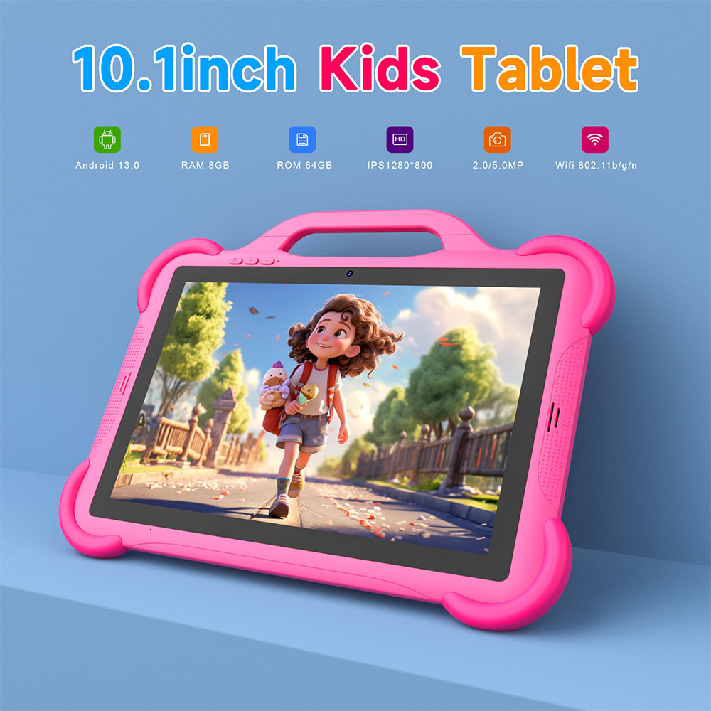 Детски таблет 10" No brand AT11K, Розов - 13107 D-13107 7 Детски таблет 10" No brand AT11K, Розов - 13107 - Image 5