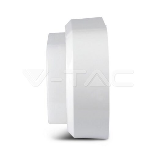 8w Led Плафон Ip54 Бяло Тяло Овал 3000k - 1311 - Image 5