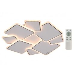 LED плафон 80W - /ROSARY SQUARE/ - С ДИСТАНЦИОННО