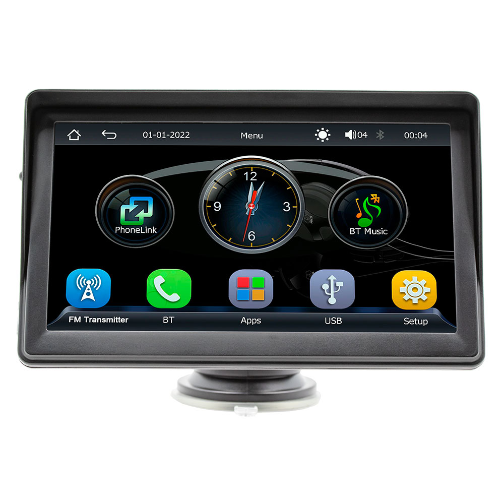 Преносим CarPlay / Android Auto дисплей No brand X600W, 7", За автомобил - 13310 D-13310 4 Преносим CarPlay / Android Auto дисплей No brand X600W, 7", За автомобил - 13310 - Image 2