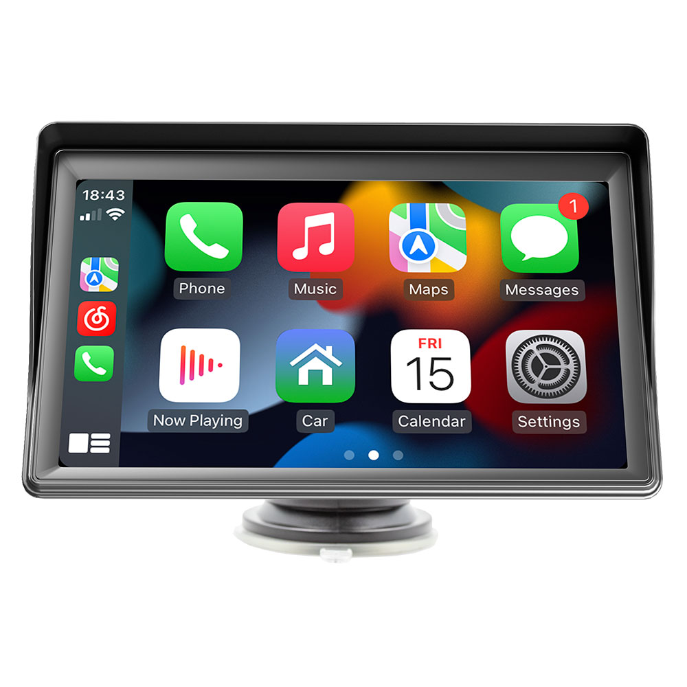 Преносим CarPlay / Android Auto дисплей No brand X600L, 7", За автомобил - 13311 D-13311 4 Преносим CarPlay / Android Auto дисплей No brand X600L, 7", За автомобил - 13311 - Image 2