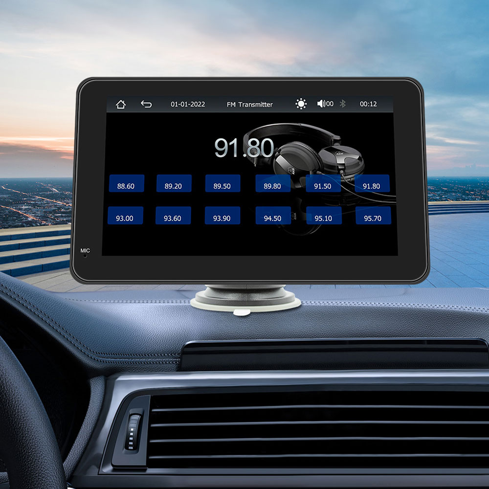 Преносим CarPlay / Android Auto дисплей No brand X5306L, 7", За автомобил - 13312 D-13312 12 Преносим CarPlay / Android Auto дисплей No brand X5306L, 7", За автомобил - 13312 - Image 10