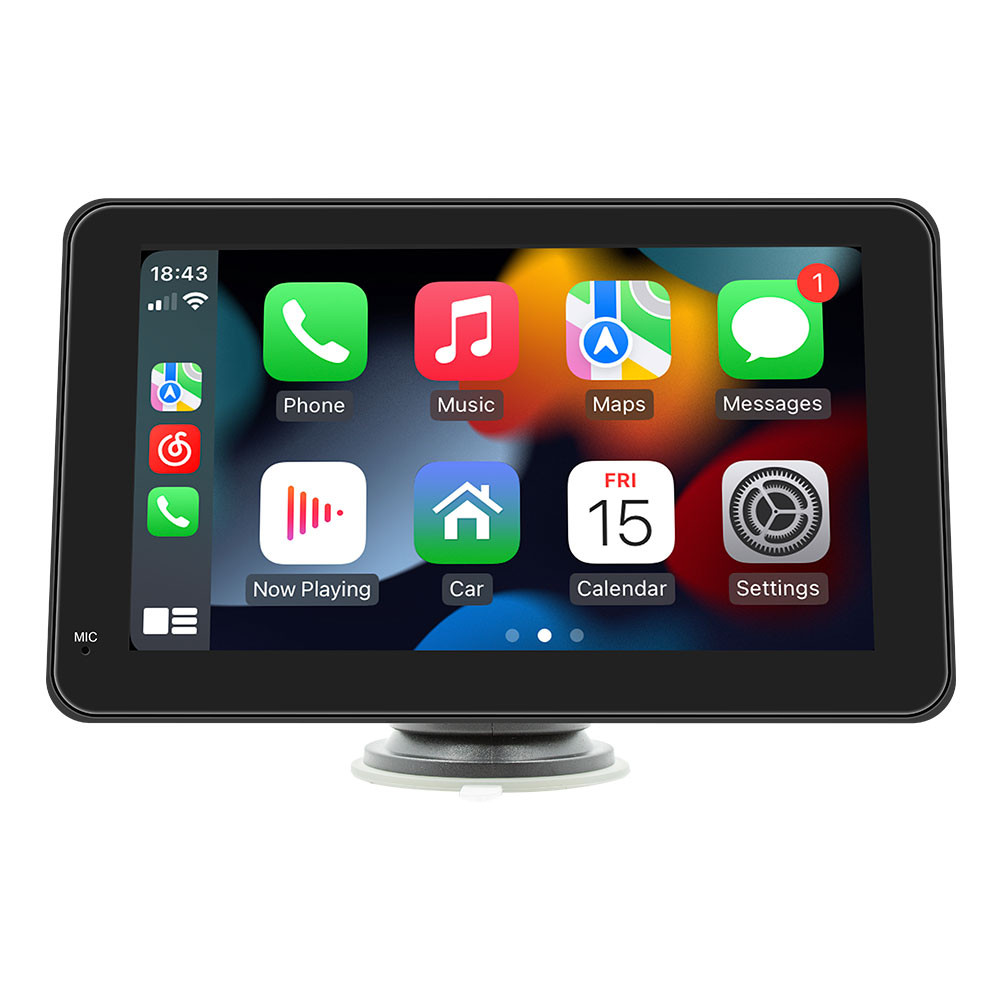 Преносим CarPlay / Android Auto дисплей No brand X5306L, 7", За автомобил - 13312 D-13312 4 Преносим CarPlay / Android Auto дисплей No brand X5306L, 7", За автомобил - 13312 - Image 2