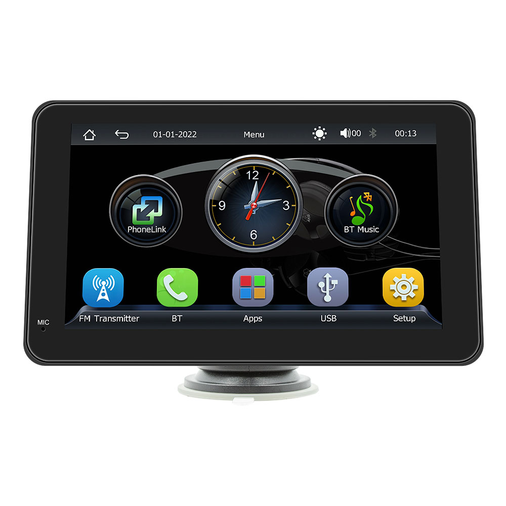 Преносим CarPlay / Android Auto дисплей No brand X5306L, 7", За автомобил - 13312 D-13312 5 Преносим CarPlay / Android Auto дисплей No brand X5306L, 7", За автомобил - 13312 - Image 3