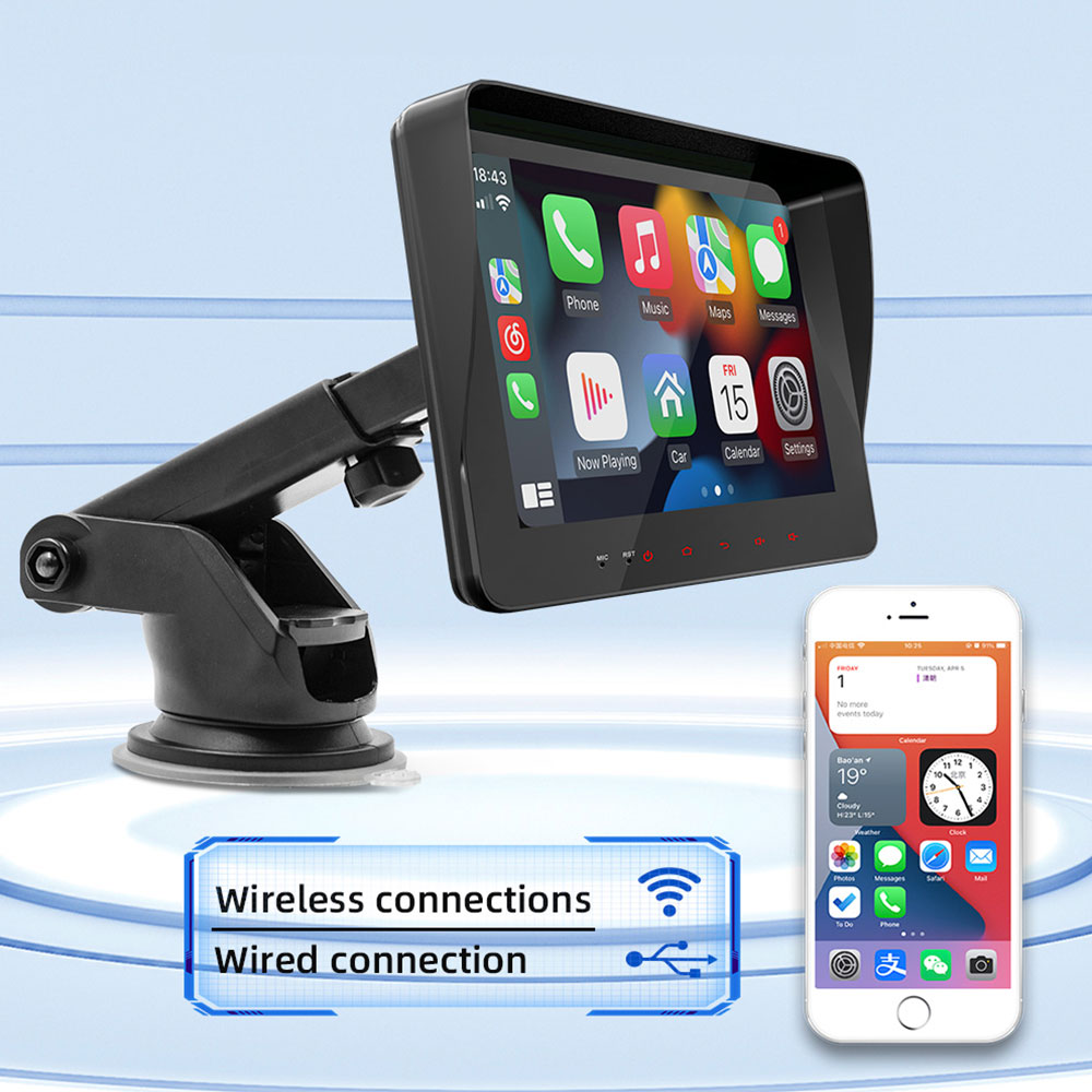 Преносим CarPlay / Android Auto дисплей No brand X5310L, 7", За автомобил - 13313 D-13313 10 Преносим CarPlay / Android Auto дисплей No brand X5310L, 7", За автомобил - 13313 - Image 8