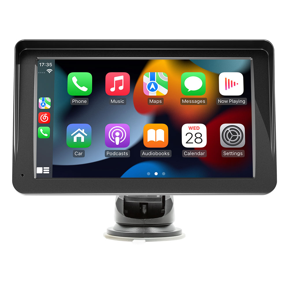 Преносим CarPlay / Android Auto дисплей No brand, X5570R, 7", За автомобил - 13322 D-13322 4 Преносим CarPlay / Android Auto дисплей No brand, X5570R, 7", За автомобил - 13322 - Image 2