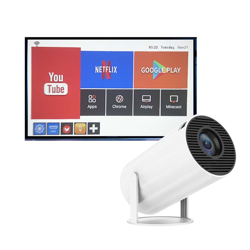 Проектор No brand HY300 PRO, 40-130", 1280*720P, Бял - 13344 D-13344 9 Проектор No brand HY300 PRO, 40-130", 1280*720P, Бял - 13344 - Image 7
