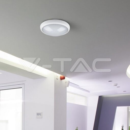 12w Led Овално Тяло Външен Монтаж Бяло Тяло Ip66 Топло Бяла Светлина - 1351 - Image 13