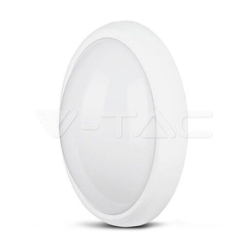 12w Led Овално Тяло Външен Монтаж Бяло Тяло Ip66 Топло Бяла Светлина - 1351 - Image 2