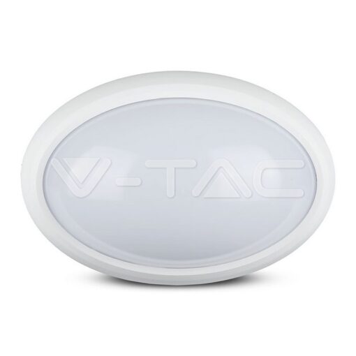 12w Led Овално Тяло Външен Монтаж Бяло Тяло Ip66 Топло Бяла Светлина - 1351 - Image 5