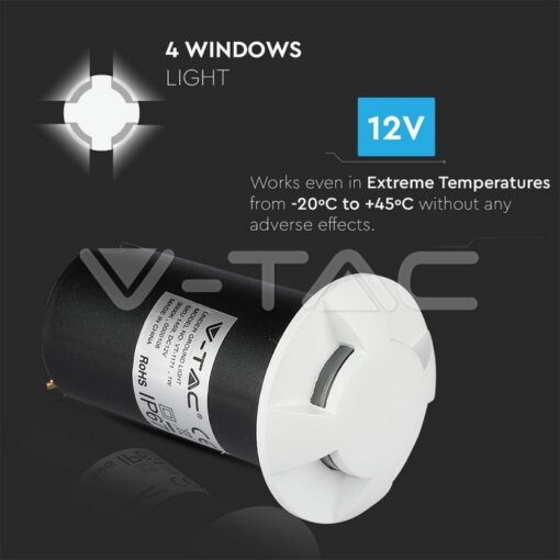 1w Led Step Light 3000k White1 - Image 5