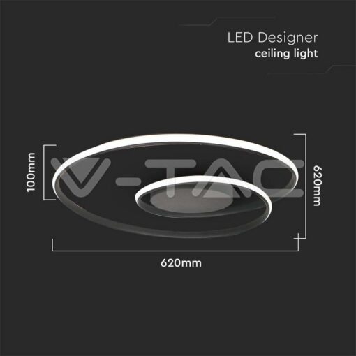 Led Осветител 48w За Таван 600x50мм Димиращ Бял 4000к - Image 4