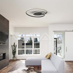 Led Осветител 48w За Таван 600x50мм Димиращ Бял 4000к VTAC-14991