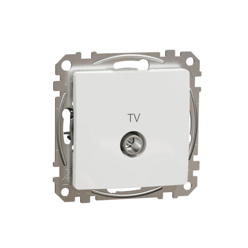 SDD111471 Sedna Design & Elements - TV Розетка 4db, крайна, бял