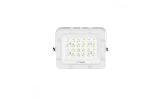 LED SMD ПРОЖЕКТОР БЯЛ 20W 100lm/W AC180-265V 90° IP65 3000K – 30cm КАБЕЛ