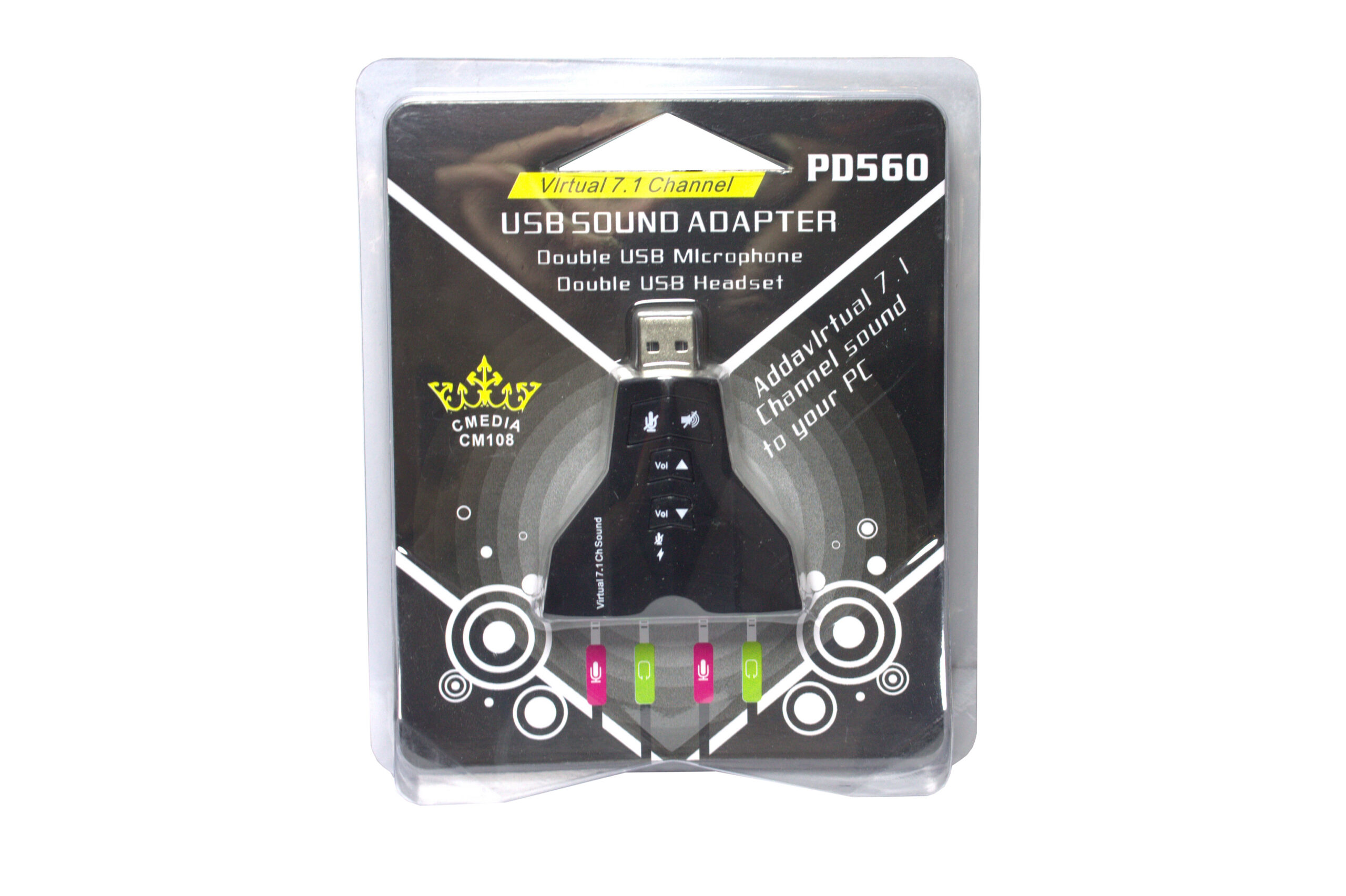 Звукова карта USB, No brand, 7.1 ch.-17014 D-17014 3 Звукова карта USB, No brand, 7.1 ch.-17014
