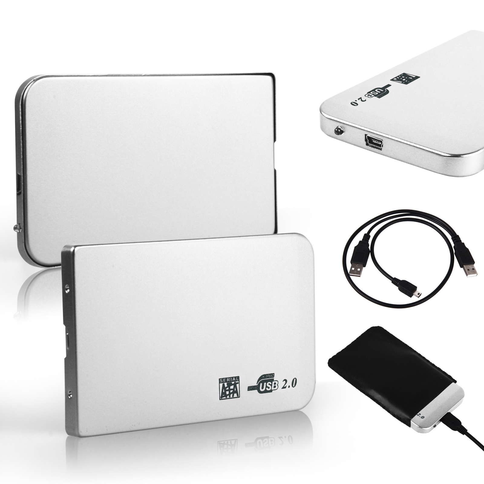 Кутия за хард диск No brand 2.5 " SATA USB 2.0 - 17313