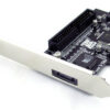 Платка PCI-E към IDE+SATA No brand -17475 D-17477