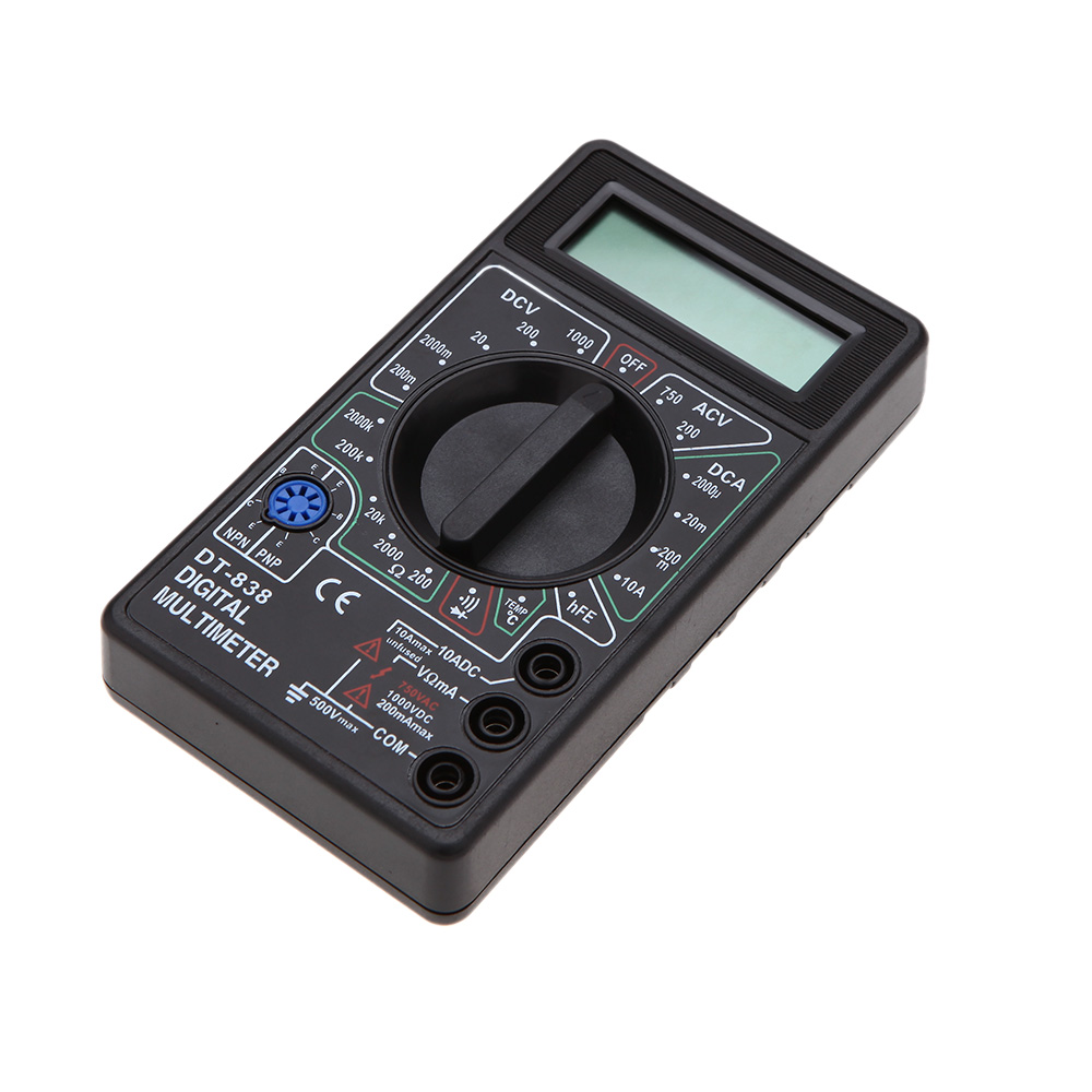 Дигитален мултиметър, DT-838, Черен - 17618 D-17618 5 Дигитален мултиметър, DT-838, Черен - 17618 - Image 3