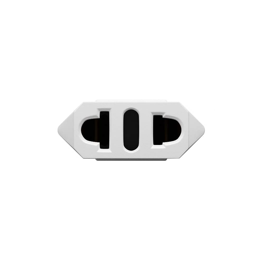 Преходник No brand , US kъм EU, 220V, <span style="font-weight:bold;color:red;">5 броя</span>, High Quality, Бял - 17710 D-17710 3 Преходник No brand , US kъм EU, 220V, <span style="font-weight:bold;color:red;">5 броя</span>, High Quality, Бял - 17710 - Image 2