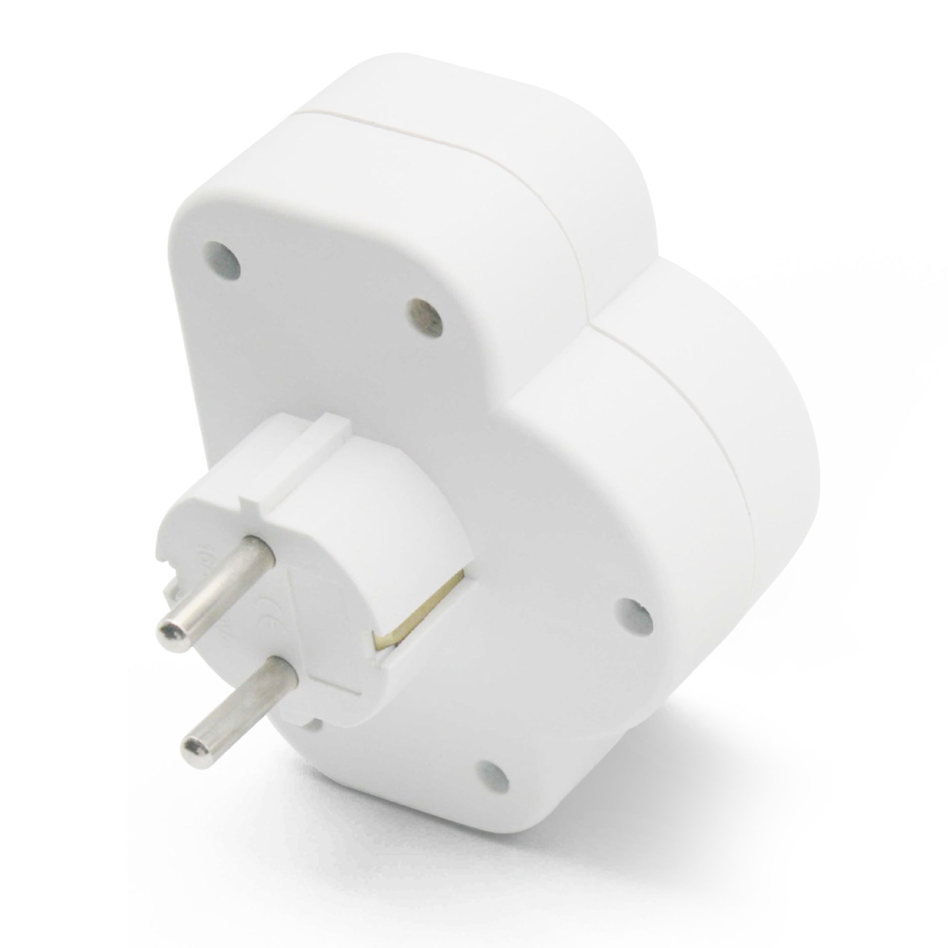 Удължител No brand 7392N, 2 Гнезда, 220V, С ключ, Без кабел, Бял - 17868 D-17868 3 Удължител No brand 7392N, 2 Гнезда, 220V, С ключ, Без кабел, Бял - 17868 - Image 2