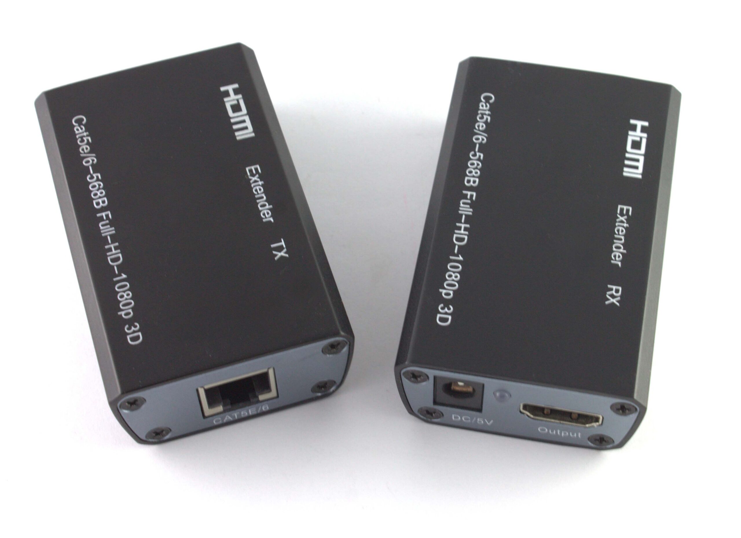 Удължител No brand HDMI-CAT-HDMI 60M, черен - 18228 D-18228 2 Удължител No brand HDMI-CAT-HDMI 60M, черен - 18228