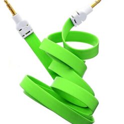 Аудио кабел DeTech 3.5mm М/М, Flat, 1m -18235 D-18235