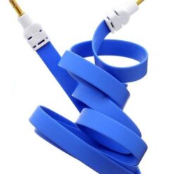 Аудио кабел DeTech 3.5mm М/М, Flat, 1m -18235 D-18235