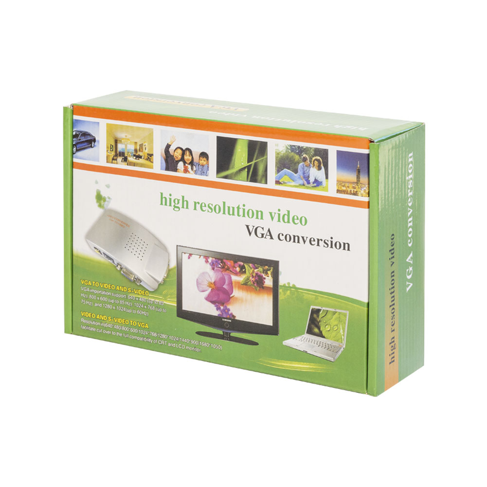 Конвертор DT AV към VGA, Черен - 18256 D-18256 5 Конвертор DT AV към VGA, Черен - 18256 - Image 3