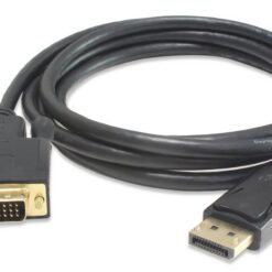 Кабел DeTech DP DVI M/M, 14+1 cooper, 3м, Черен - 18277