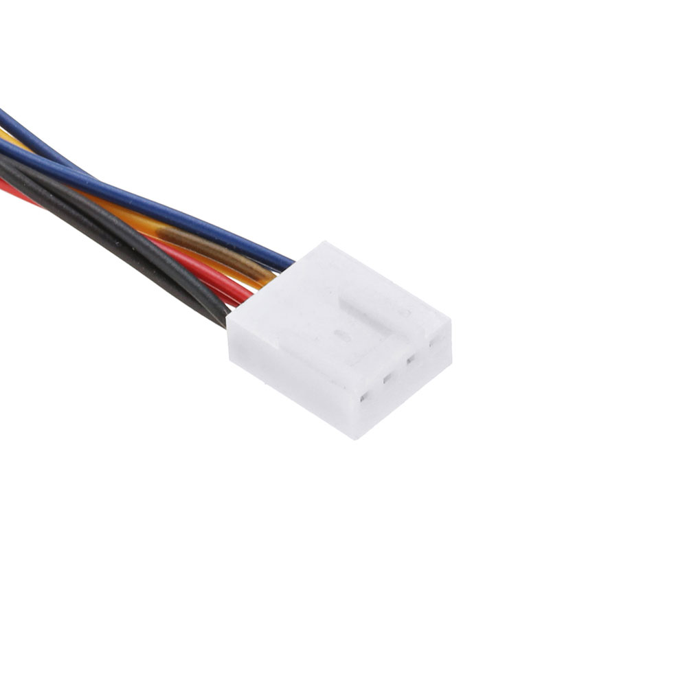 Кабел No brand, Y-Сплитер, За вентилатори, 4PIN към 2x4PIN, 0.3m, Многоцветен - 18320