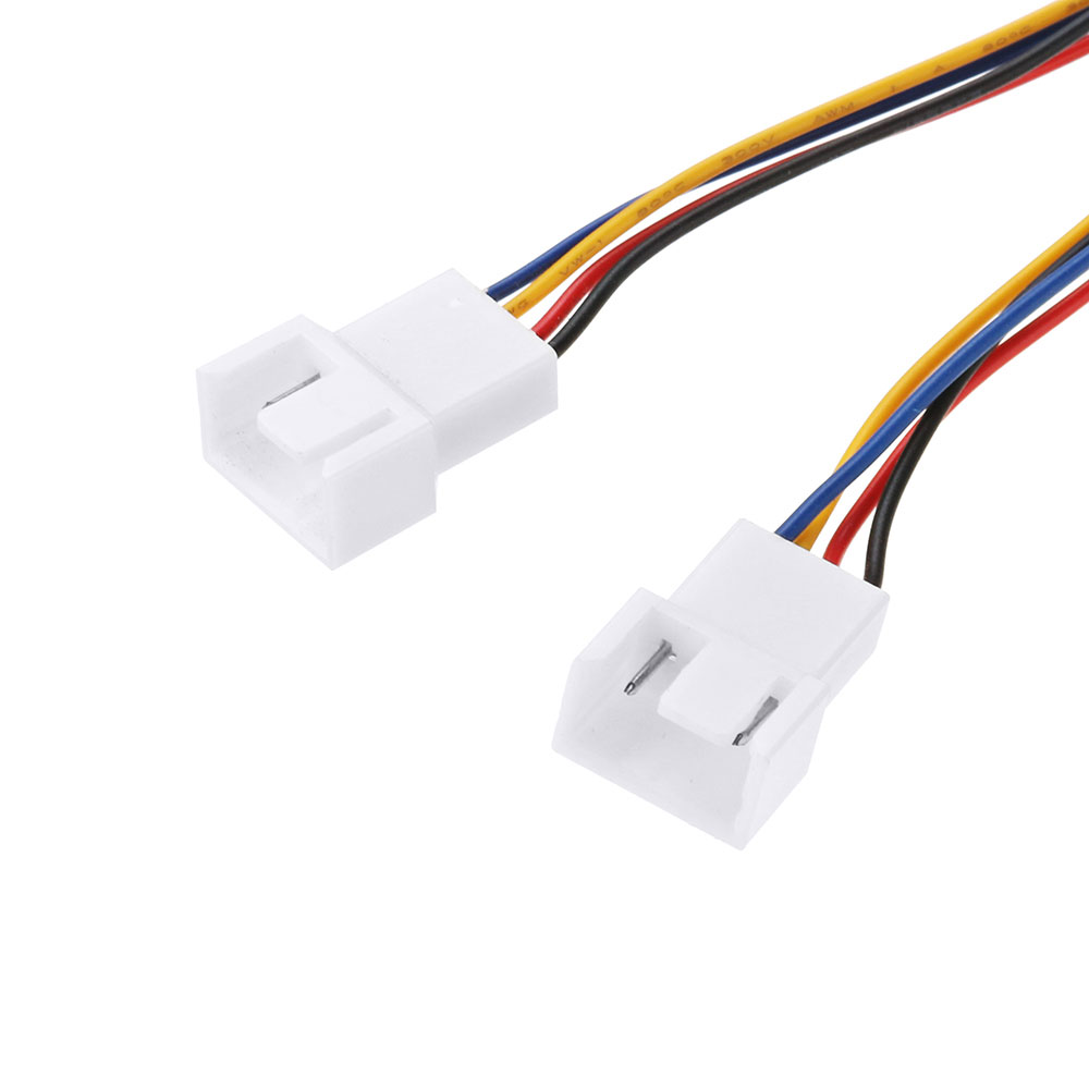 Кабел No brand, Y-Сплитер, За вентилатори, 4PIN към 2x4PIN, 0.3m, Многоцветен - 18320 D-18320 4 Кабел No brand, Y-Сплитер, За вентилатори, 4PIN към 2x4PIN, 0.3m, Многоцветен - 18320 - Image 2