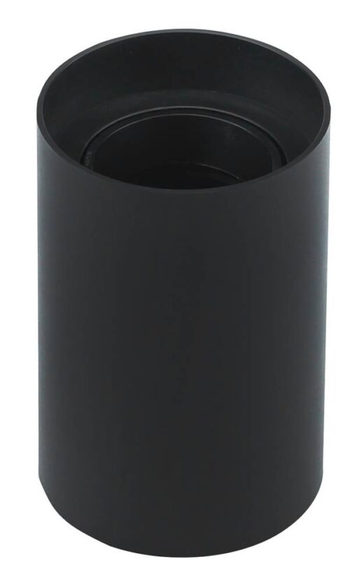 КРЪГЛО ТЯЛО ЧЕРНО GU10 ЦОКЪЛ ПЛАСТМАСА IP20 MAX-10W