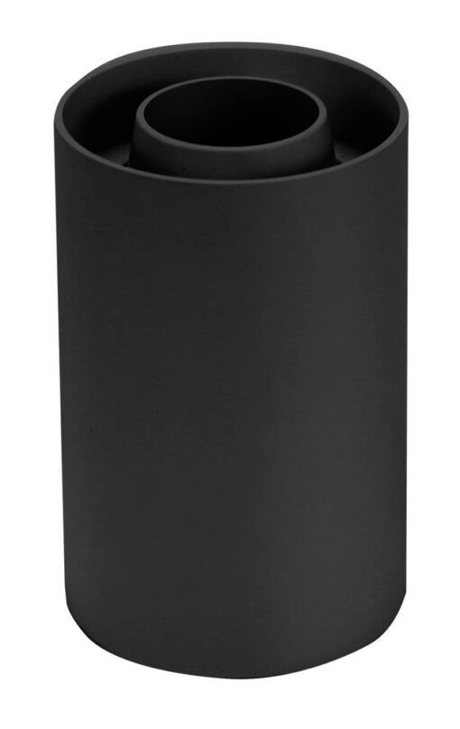КРЪГЛО ТЯЛО ЧЕРНО GU10 ЦОКЪЛ ПЛАСТМАСА IP20 MAX-10W
