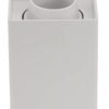 КВАДРАТНО ТЯЛО БЯЛО GU10 ЦОКЪЛ ПЛАСТМАСА IP20 MAX-10W OP-2006