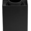 КВАДРАТНО ТЯЛО ЧЕРНО GU10 ЦОКЪЛ ПЛАСТМАСА IP20 MAX-10W OP-2009