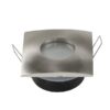 КВАДРАТНО ТЯЛО ЧЕРНО SATIN NICKEL GU10 ЦОКЪЛ АЛУМИНИЙ IP65 MAX-35W OP-2009