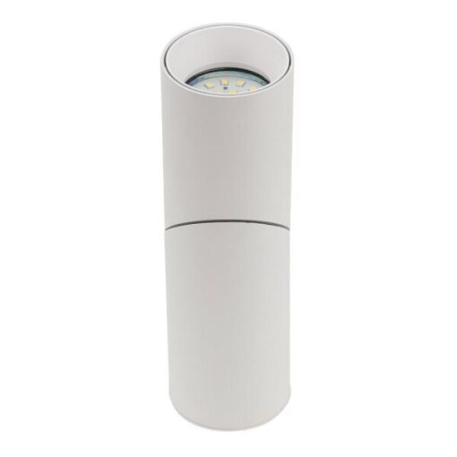 НАСОЧВАЩО ТЯЛО ЗА GU10 БЯЛО АЛУМИНИЙ IP20 MAX-35W