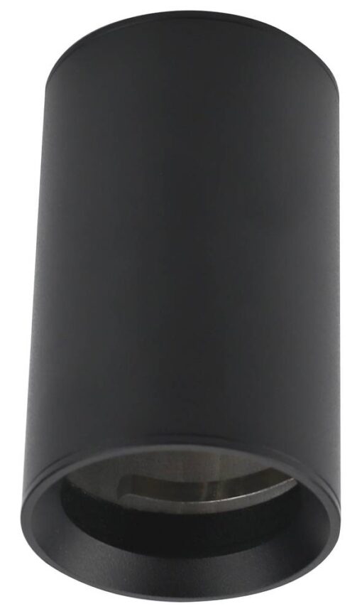 ТЯЛО ЗА GU10 ЧЕРНО АЛУМИНИЙ IP20 MAX-35W