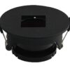 ТЯЛО ЗА GU10 ЧЕРНО АЛУМИНИЙ IP20 MAX-35W OP-2030
