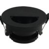ТЯЛО ЗА GU10 ЧЕРНО АЛУМИНИЙ IP20 MAX-35W OP-2032