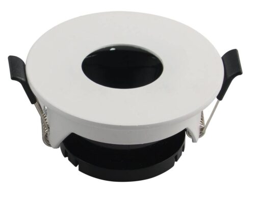 ТЯЛО ЗА GU10 БЯЛО АЛУМИНИЙ IP20 MAX-35W